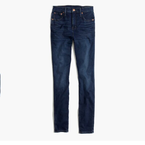 Madewell 10" High-Rise Skinny Jeans in Hayes Wash size 26 - Picture 11 of 11